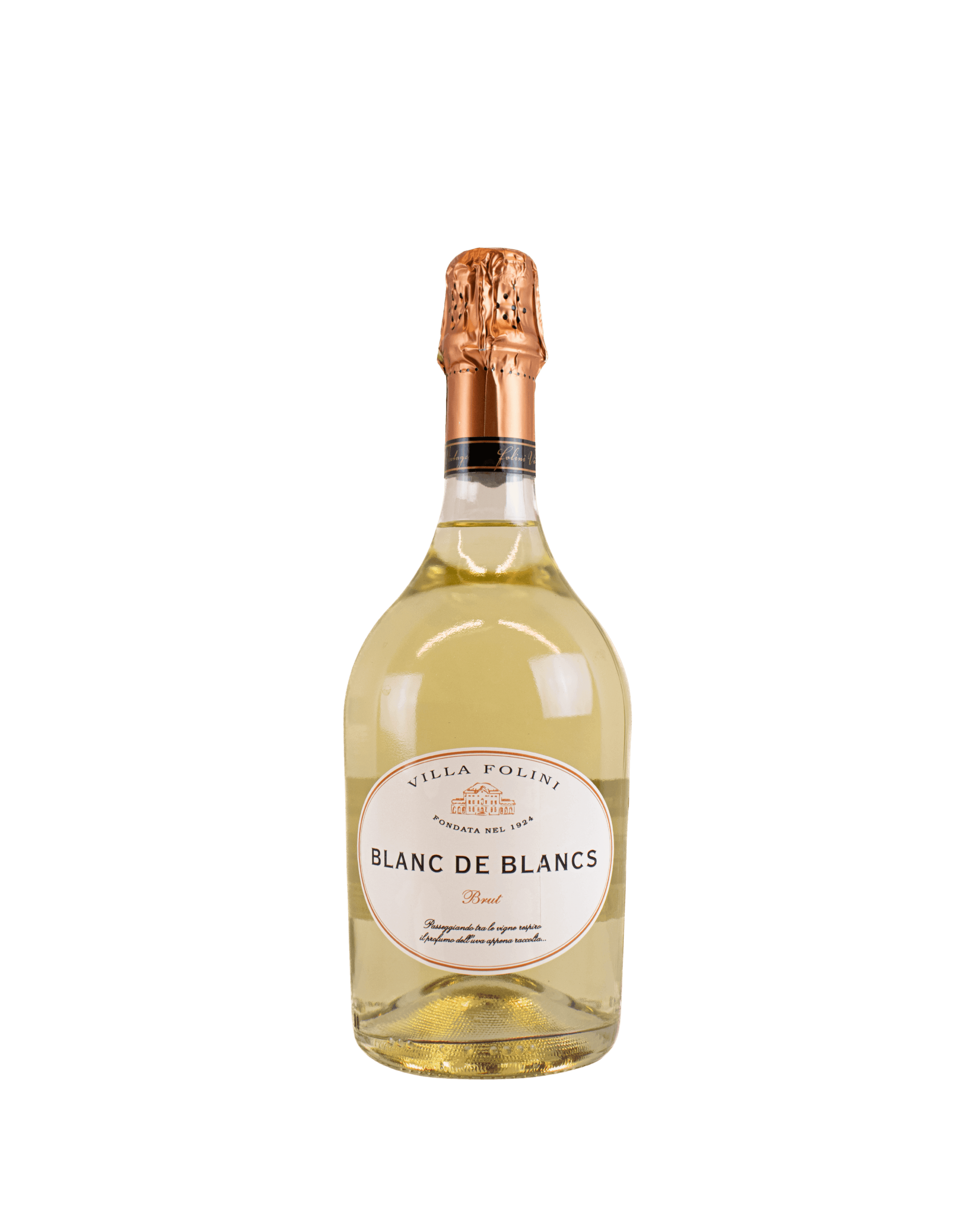 Вино BLANC DE BLANC VILLA FOLINI BRUT - изображение 1