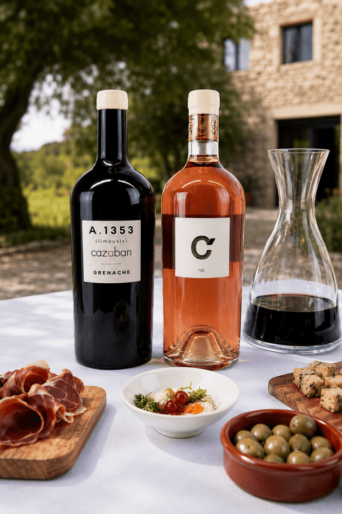 Тихие вина — Линейка номерных позиций Domaine de Cazaban