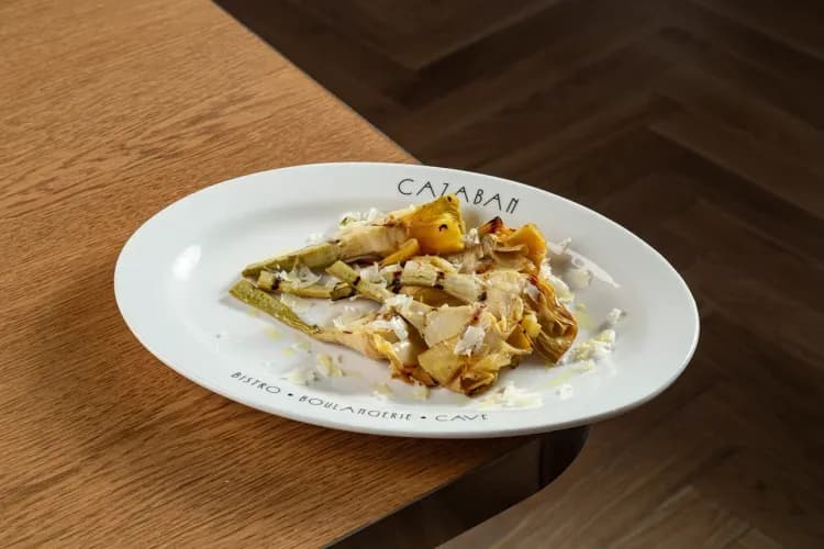 Артишоки с пармезаном и трюфельным маслом