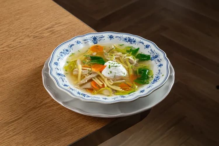 Суп-лапша куриная