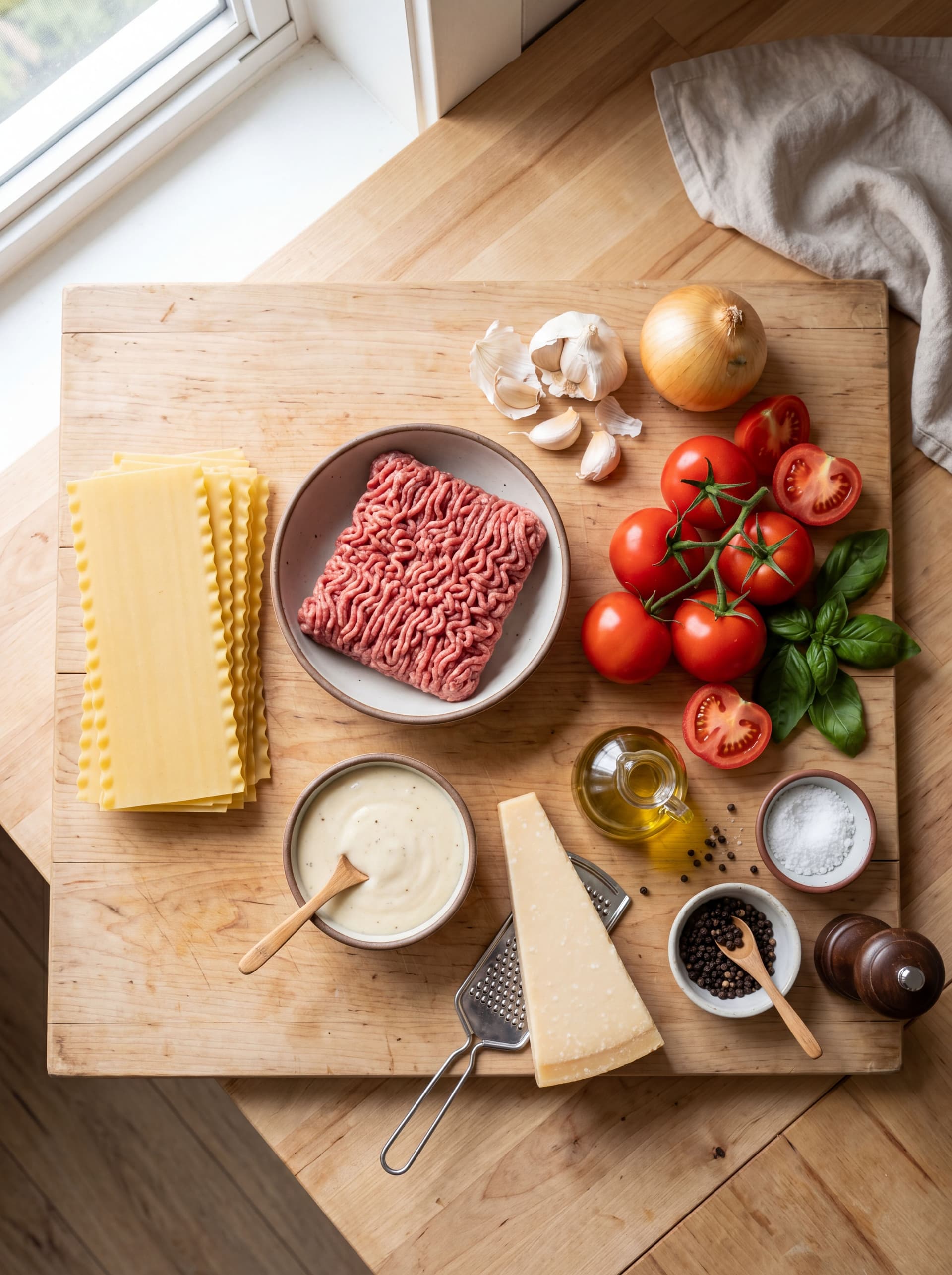 Классическая мясная лазанья