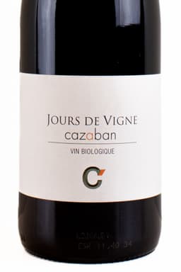 Вино JOURS DE VIGNE CAZABAN PAYS D'AUDE IGP, 2022 - изображение 2