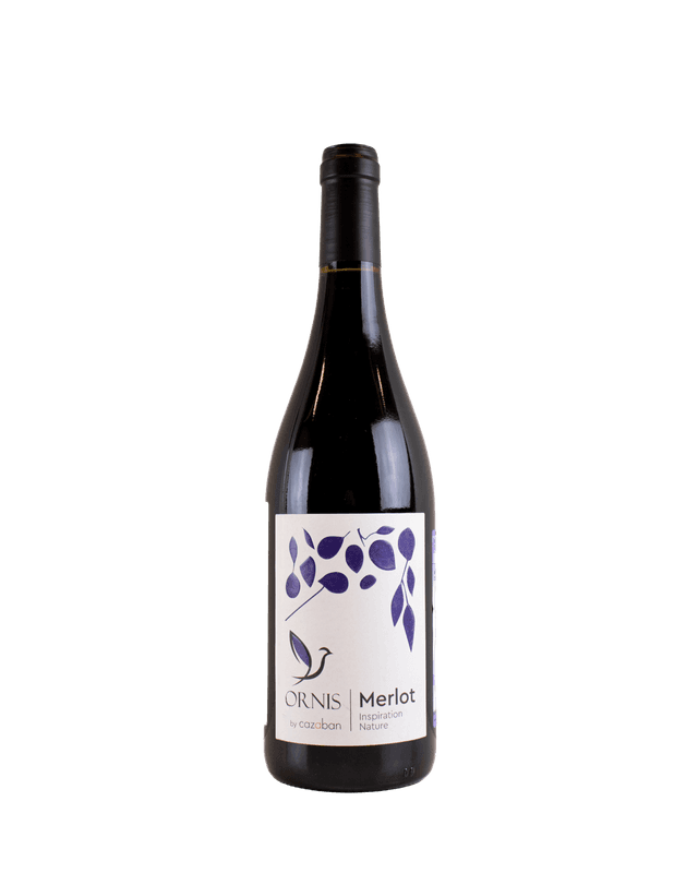 Вино ORNIS MERLOT INSPIRATION NATURE, 2023  - изображение 1