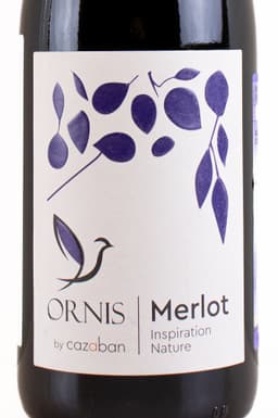 Вино ORNIS MERLOT INSPIRATION NATURE, 2023  - изображение 2
