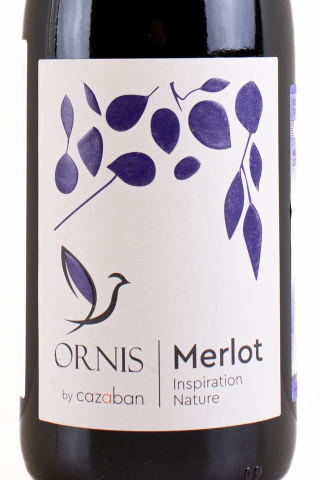 Вино ORNIS MERLOT INSPIRATION NATURE, 2023  - изображение 2