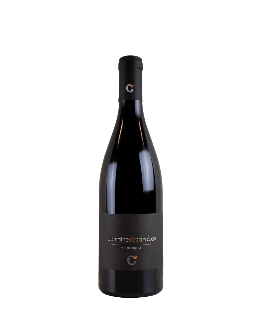 Бутылка Domaine de Cazaban Cabardès с покатыми плечиками и тёмным стеклом