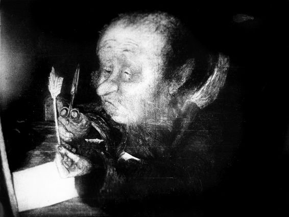 Мультфильм в рисованной и перекладочной техникe режиссёра Юрия Норштейна